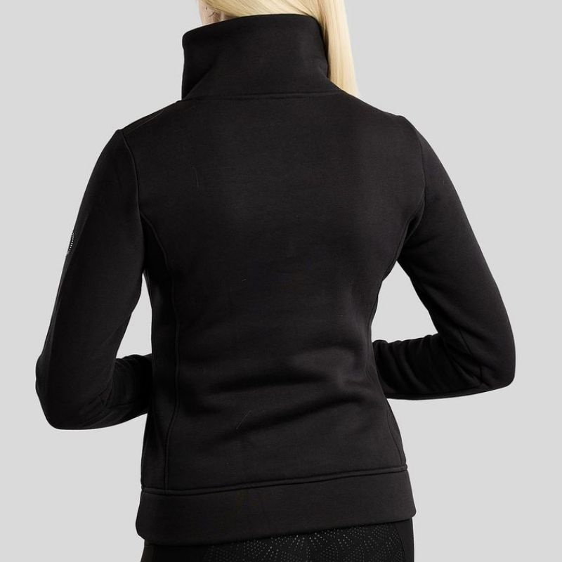 Bluza MoNaja Gun Metal Crystals Czarna