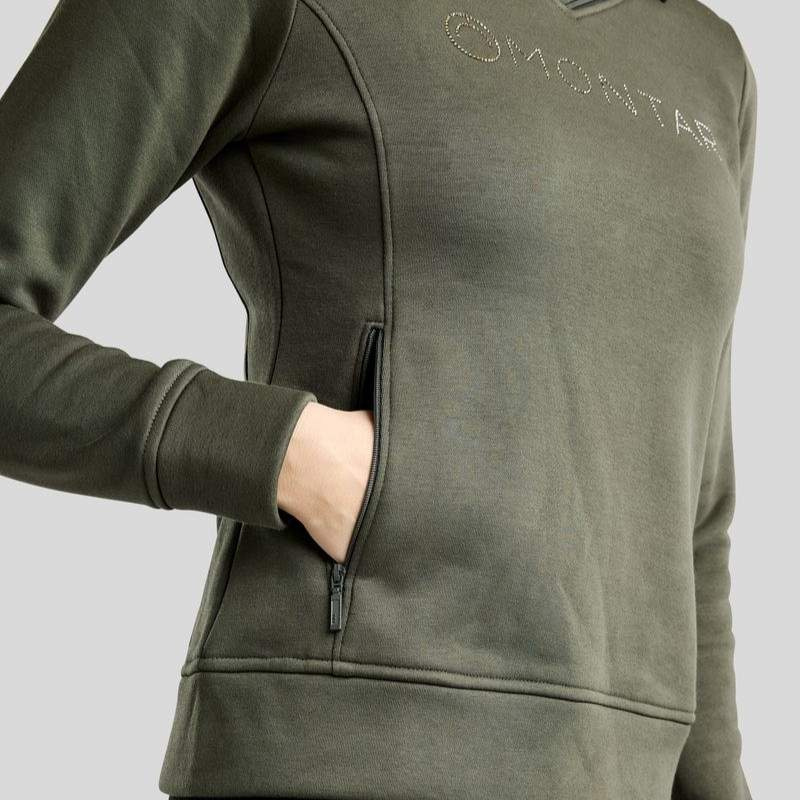 Bluza MoNaja Crystals Forest Green