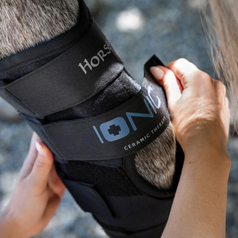 Ochraniacze na staw skokowy Ionic Therapy 2-szt. Czarne