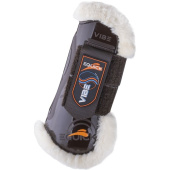 Ochraniacze skokowe przód Vibe Velcro Fluffy Brązowe Ochraniacze skokowe przód Vibe Velcro Fluffy Brązowe