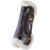 Ochraniacze skokowe przód Vibe Velcro Fluffy Brązowe Ochraniacze skokowe przód Vibe Velcro Fluffy Brązowe