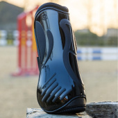Ochraniacze skokowe przód Vibe Velcro Czarne Ochraniacze skokowe przód Vibe Velcro Czarne