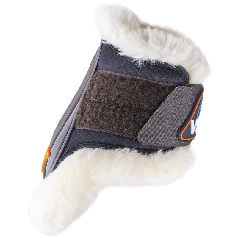 Ochraniacze skokowe tył Vibe Velcro Fluffy Brązowe