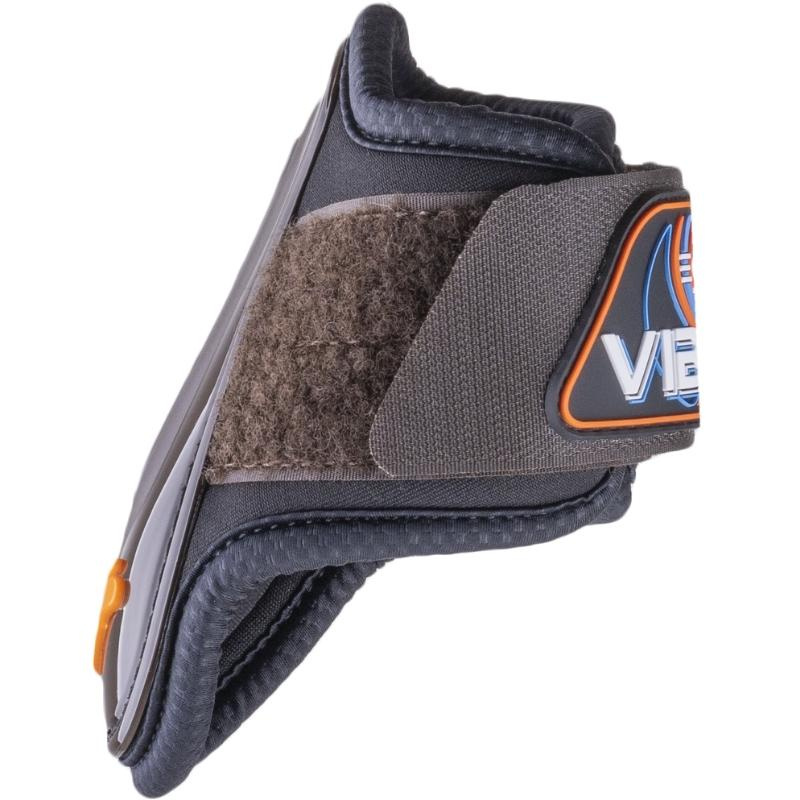 Ochraniacze skokowe tył Vibe Velcro Brązowe