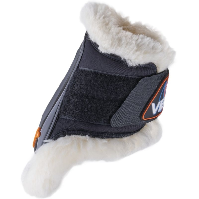 Ochraniacze skokowe tył Vibe Velcro Fluffy Czarne