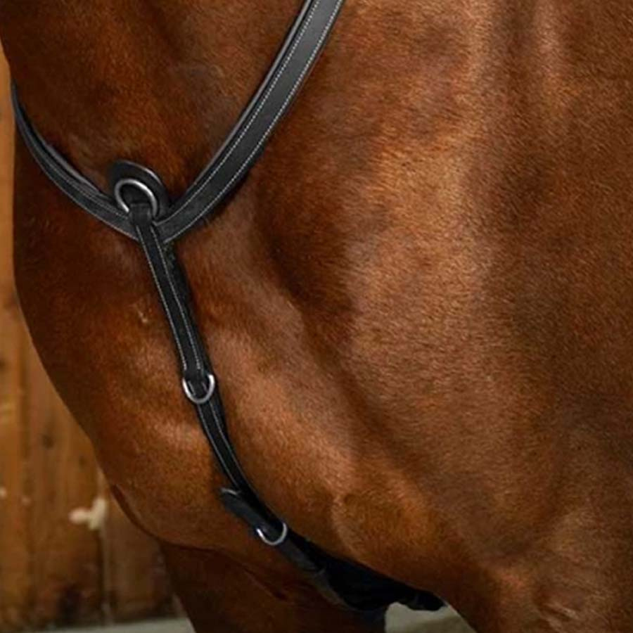 Napierśnik z mostkiem WC Czarny