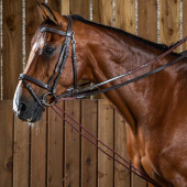 Czarna wodza linowo/skórzana WC Brązowa Czarna wodza linowo/skórzana WC Brązowa