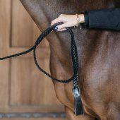 Uwiąz skórzany Plaited WBD Czarny Uwiąz skórzany Plaited WBD Czarny