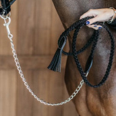 Uwiąz z łańcuszkiem Plaited Working Collection Czarny Uwiąz z łańcuszkiem Plaited Working Collection Czarny