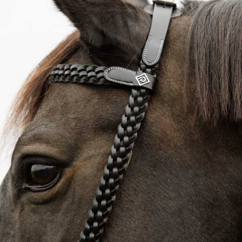 Ogłowie Plaited Training Working Collection Czarne