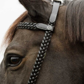 Ogłowie Plaited Training Working Collection Czarne Ogłowie Plaited Training Working Collection Czarne